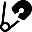 security,attachment,Tools and utensils,attach,safety pin